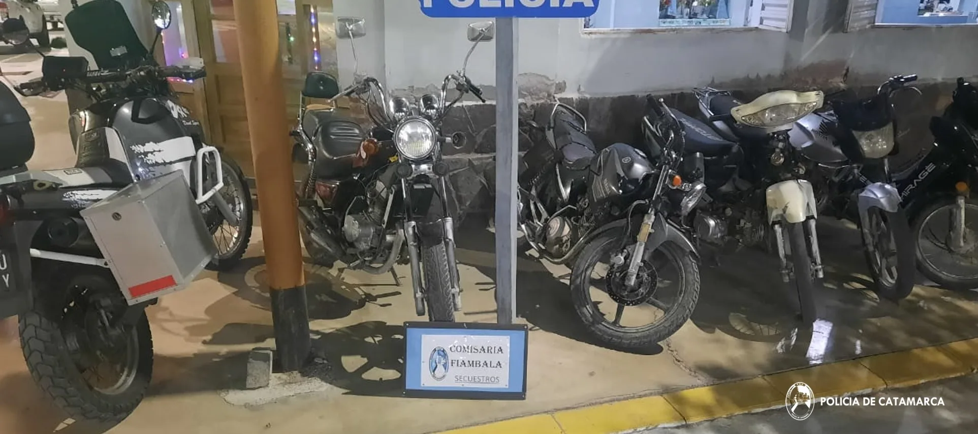 Secuestran motocicletas en el Interior Provincial y en la Capital