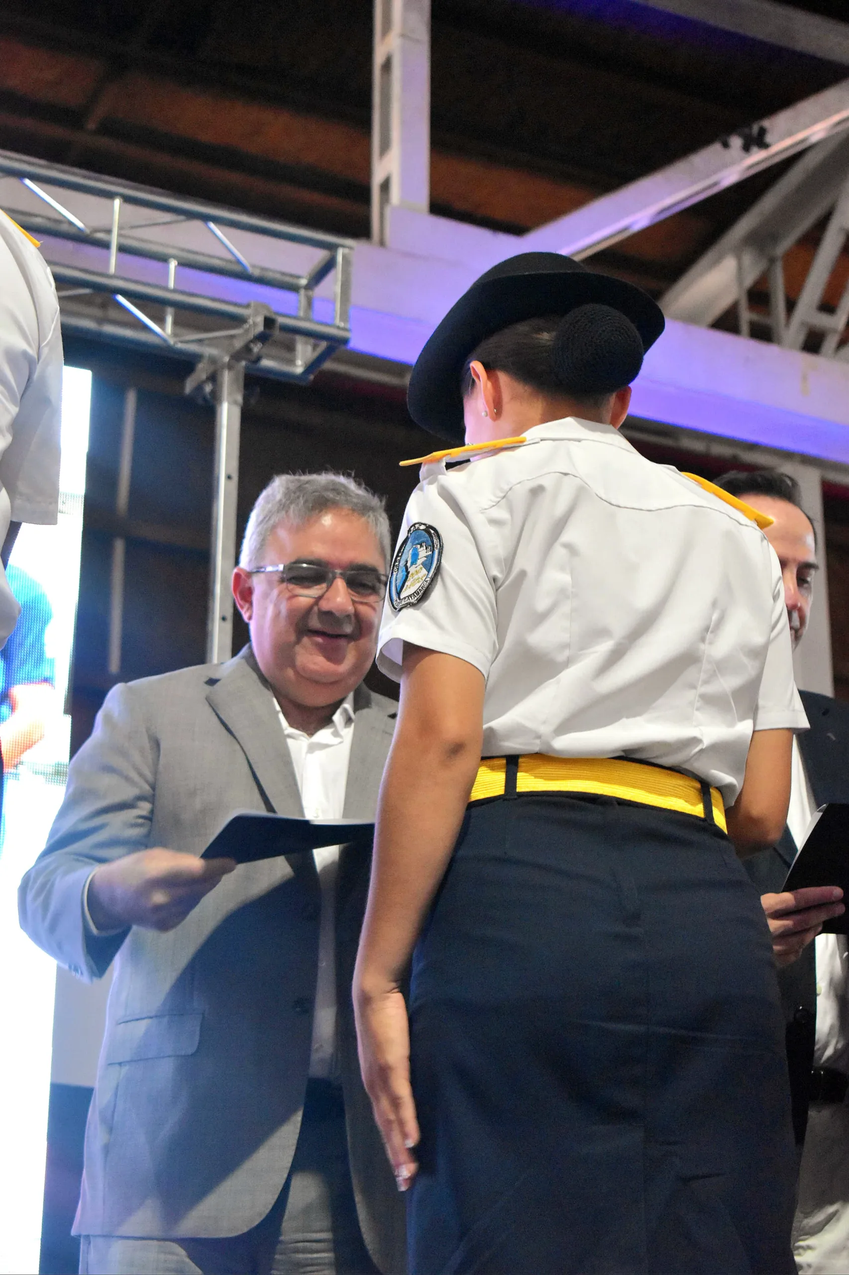 Acto de egreso de Oficiales Ayudantes y Agentes de la Policía y de Subadjutores Ayudantes del Servicio Penitenciario Provincial