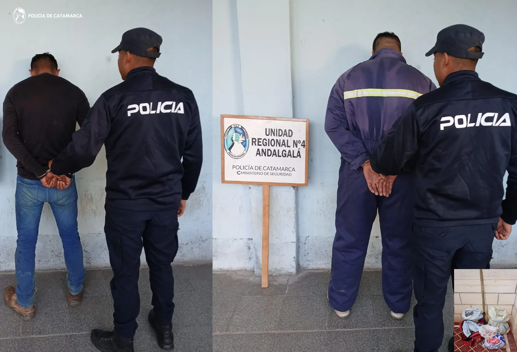 Aprehenden a dos hombres y secuestran unos 55 Kg. de piedra rodocrosita en las Minas Capillitas