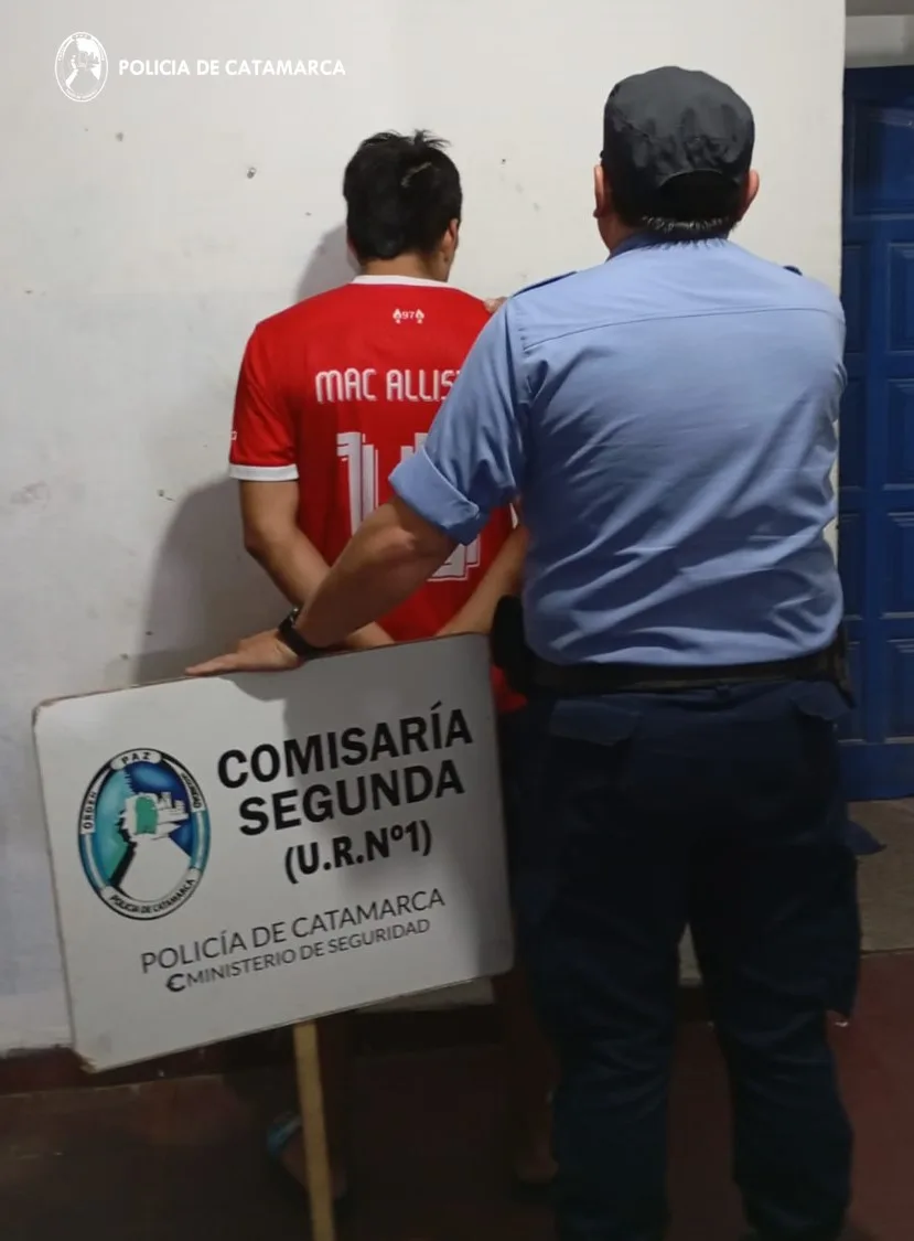 Lo sorprendieron intentando cometer un ilícito y fue aprehendido