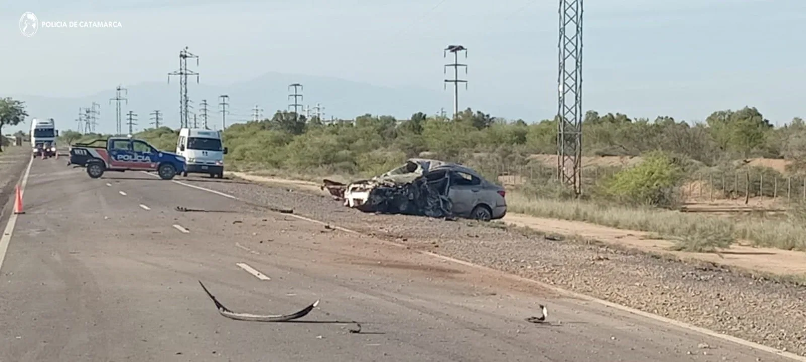 Siniestro vial fatal en Capayán