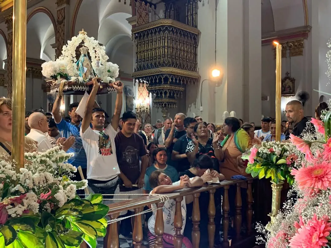 Turismo de Fe: La Virgen del Valle movilizó a más de 117 mil personas durante el fin de semana