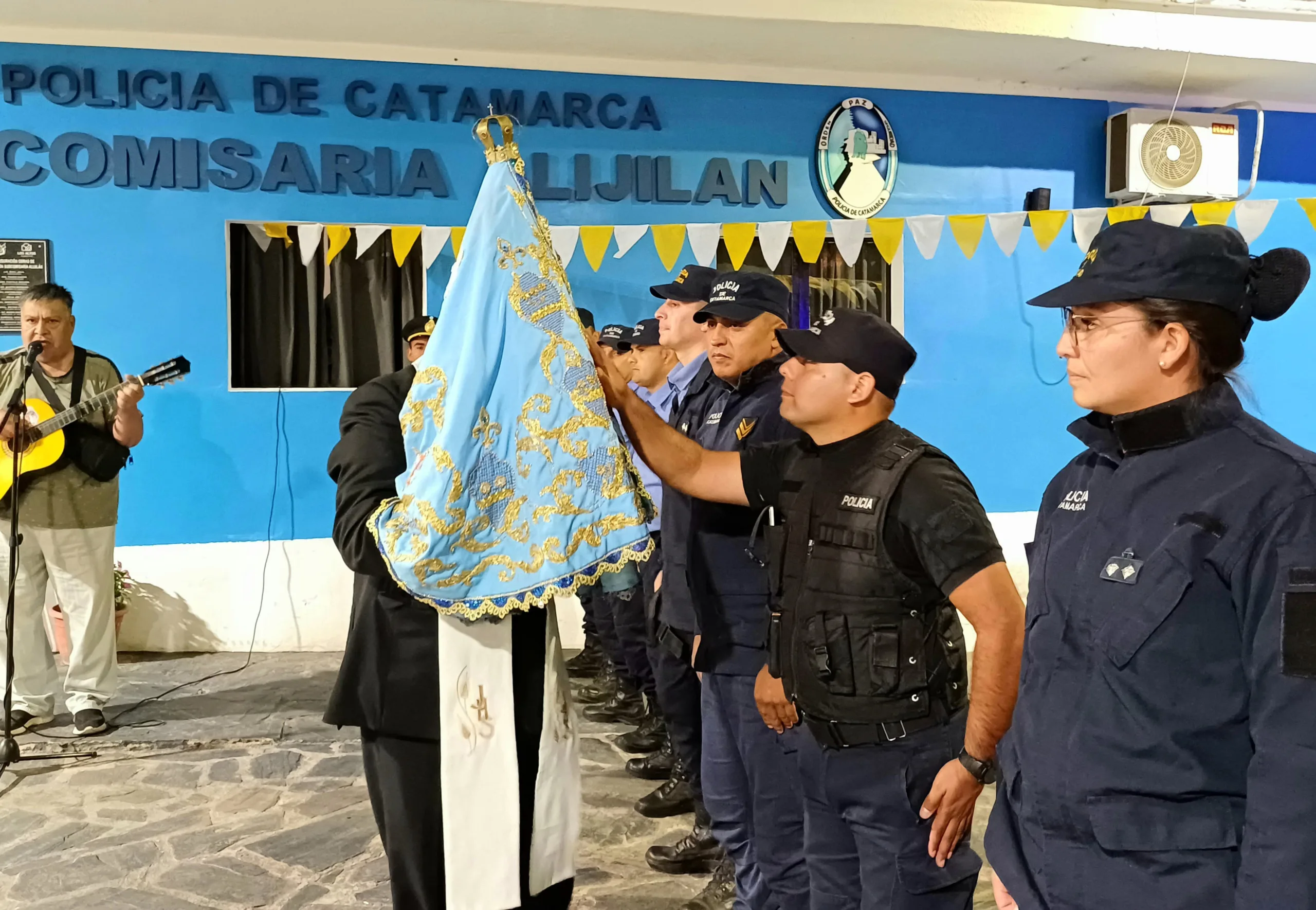 La Morena del Valle continúa visitando dependencias policiales de Capital y el interior provincial