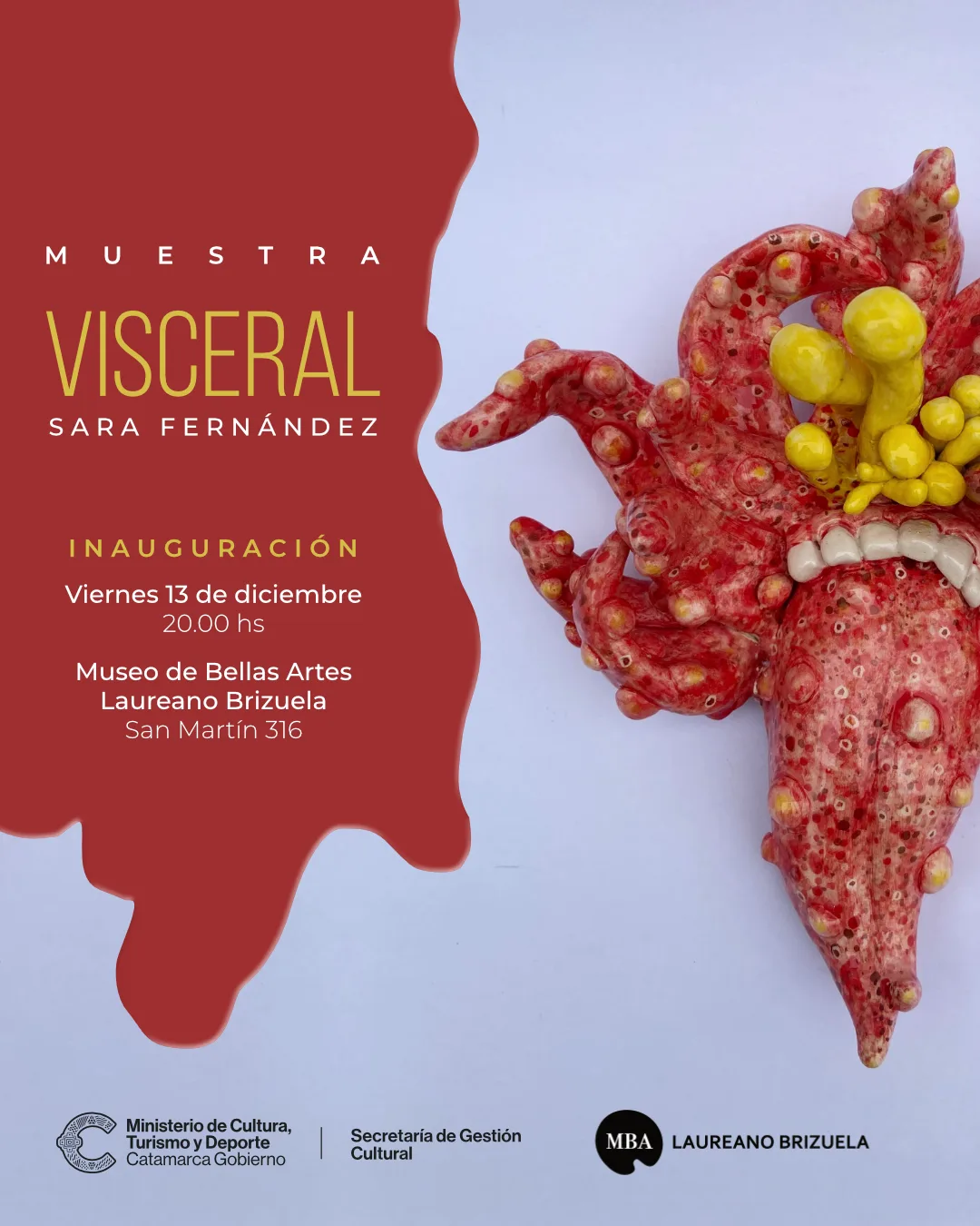 La artista Sara Fernández presenta la muestra «Visceral»