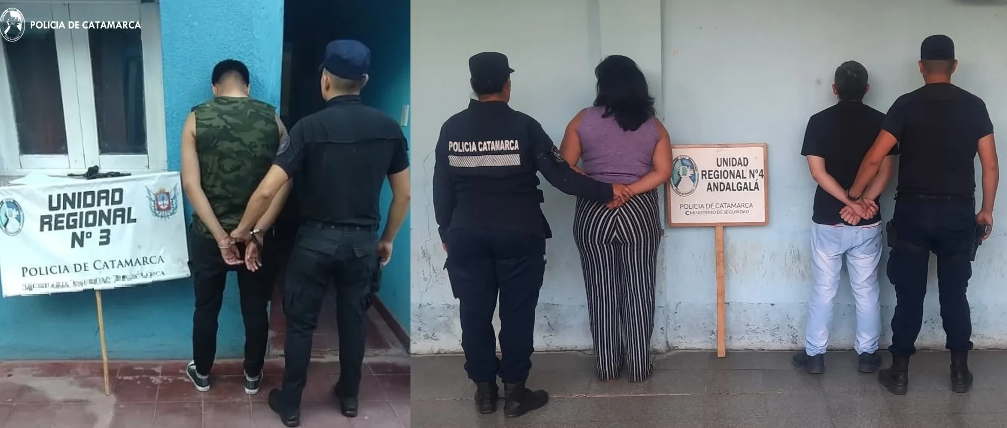 En distintos procedimientos realizados en Belén y Andalgalá arrestan a tres personas y secuestran dos vehículos por alcoholemia positiva