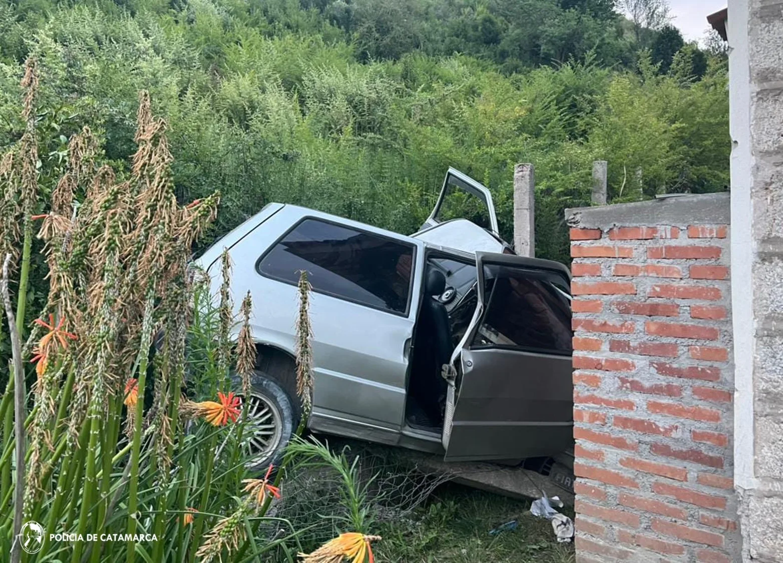 Un hombre y dos niñas resultaron lesionados en un siniestro vial en Andalgalá