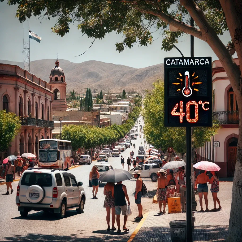 Pronóstico del tiempo para Catamarca: semana con calor extremo y posibles tormentas