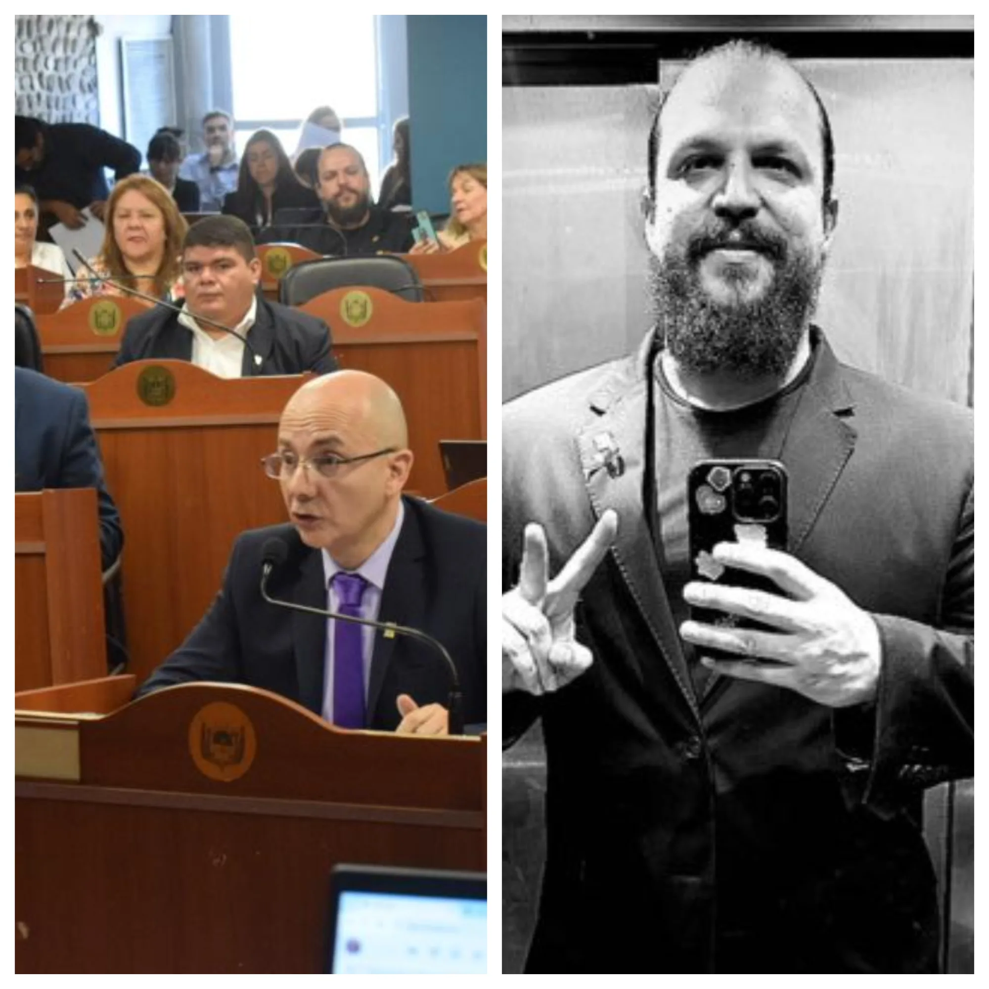 Polémica en la Cámara de Diputados de Catamarca: acusan a Juan Denett de comentarios de tono homofóbico contra Adrián Brizuela