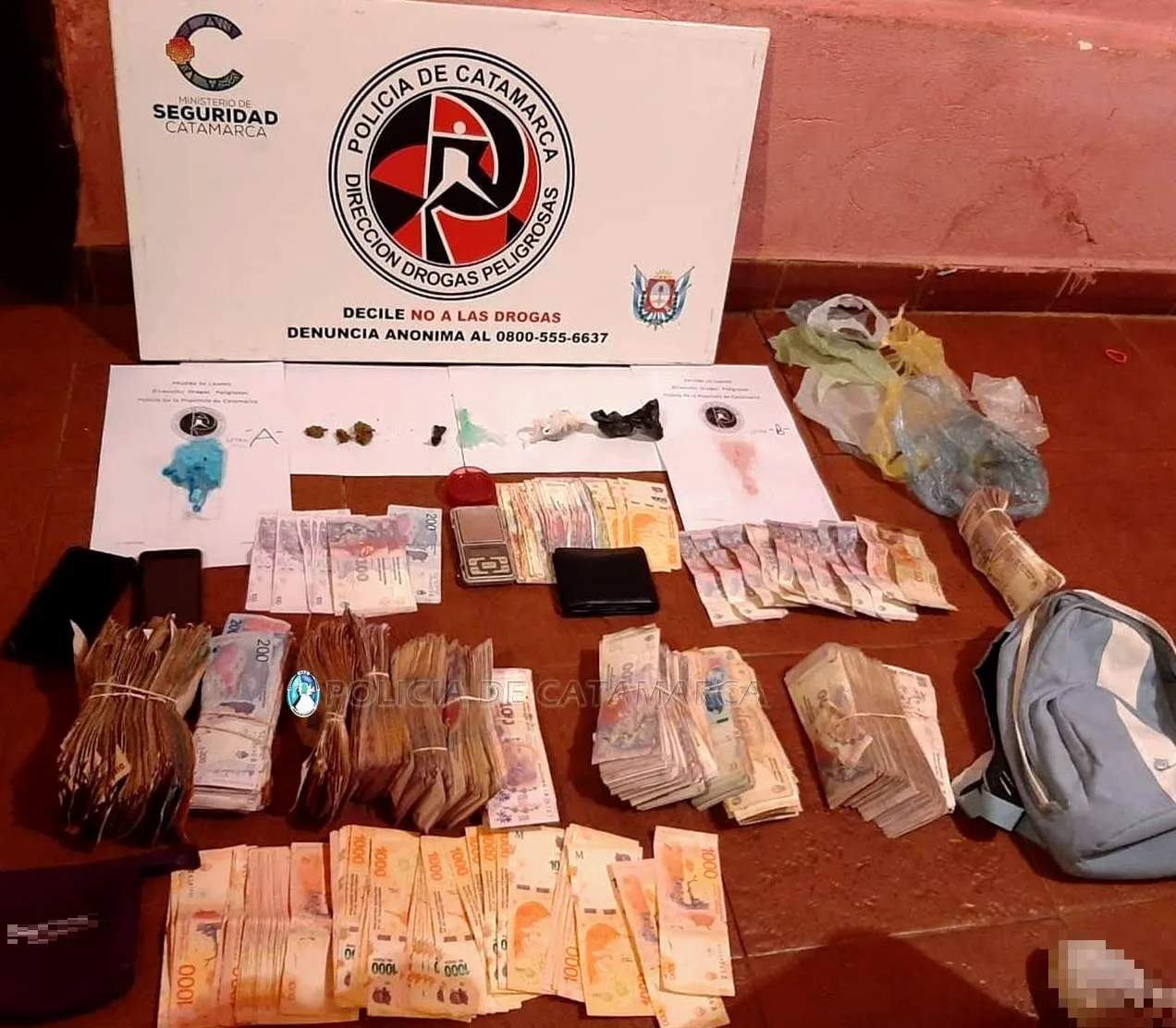 Golpe al narcotráfico en la zona norte de la Capital: siete detenidos tras múltiples allanamientos