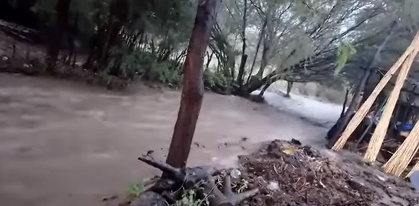 Inundaciones en Pomán: calles anegadas y preocupación entre los vecinos