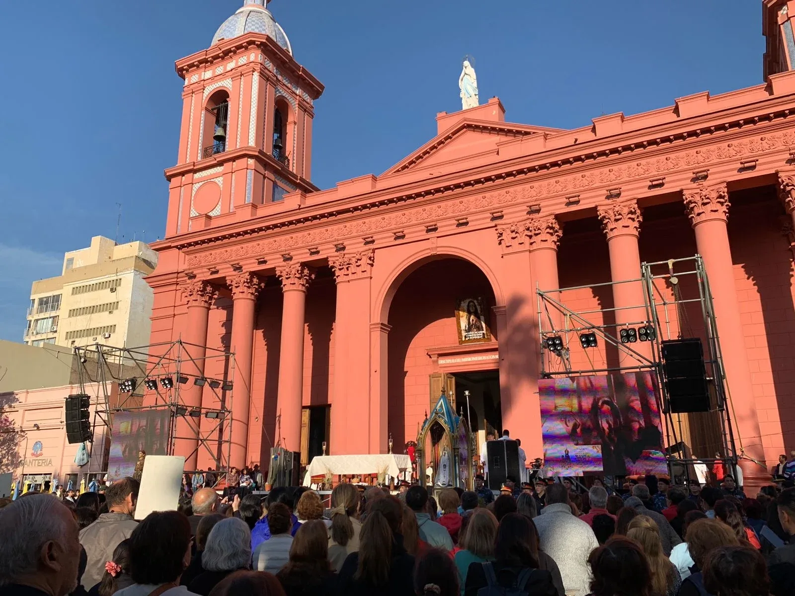 Cientos de niños participaron en la 3° Peregrinación Mariana Infantil en honor a la Virgen del Valle