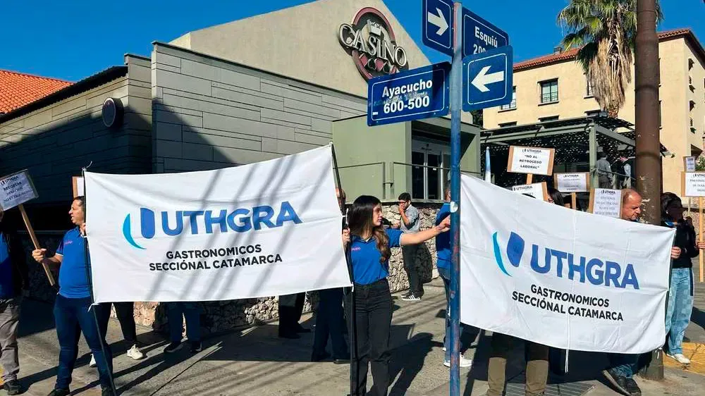 UTHGRA intimó al Hotel Casino Tandil por reducción extorsiva de la jornada laboral