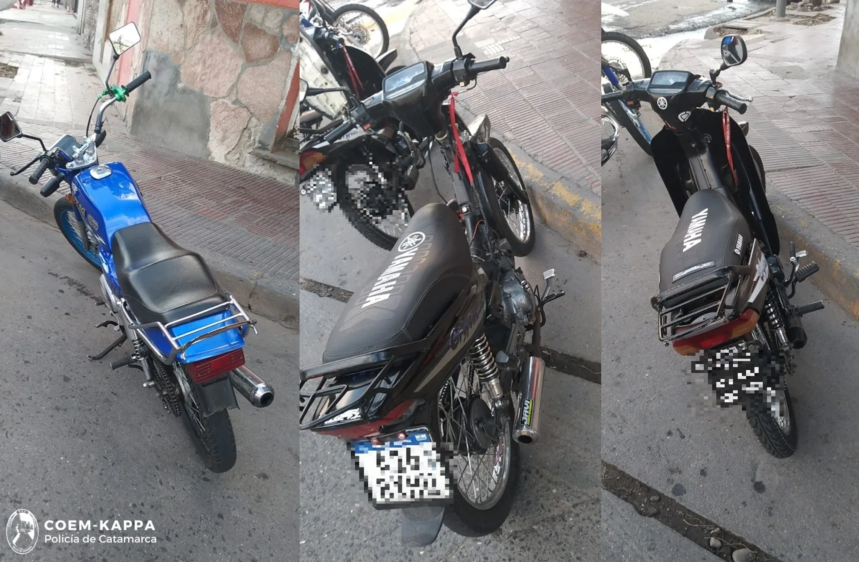 Caza de motos en el centro: la policía secuestró tres rodados en operativos por infracciones