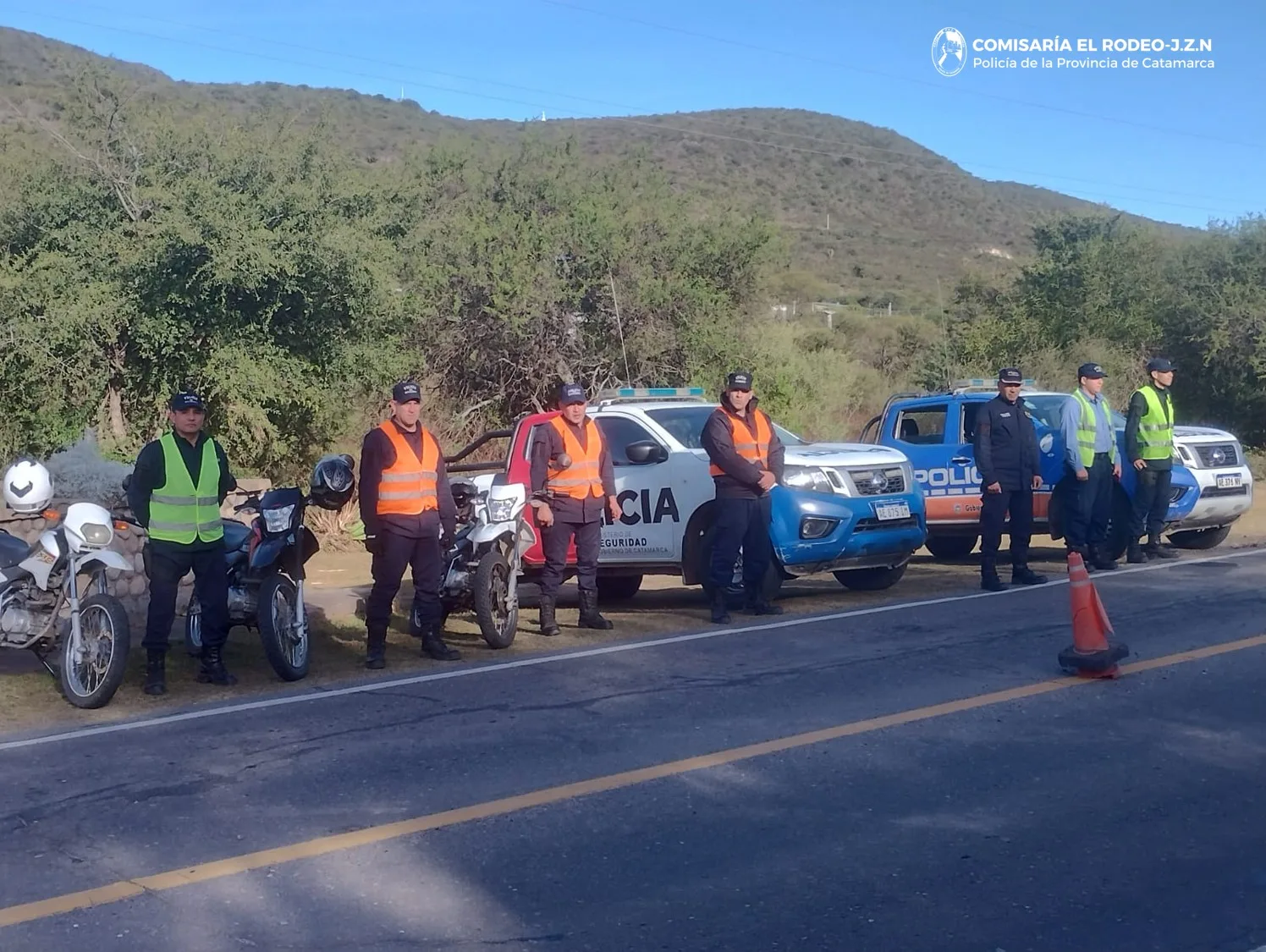 Fuerte operativo en El Rodeo: secuestraron 10 motos por infracciones