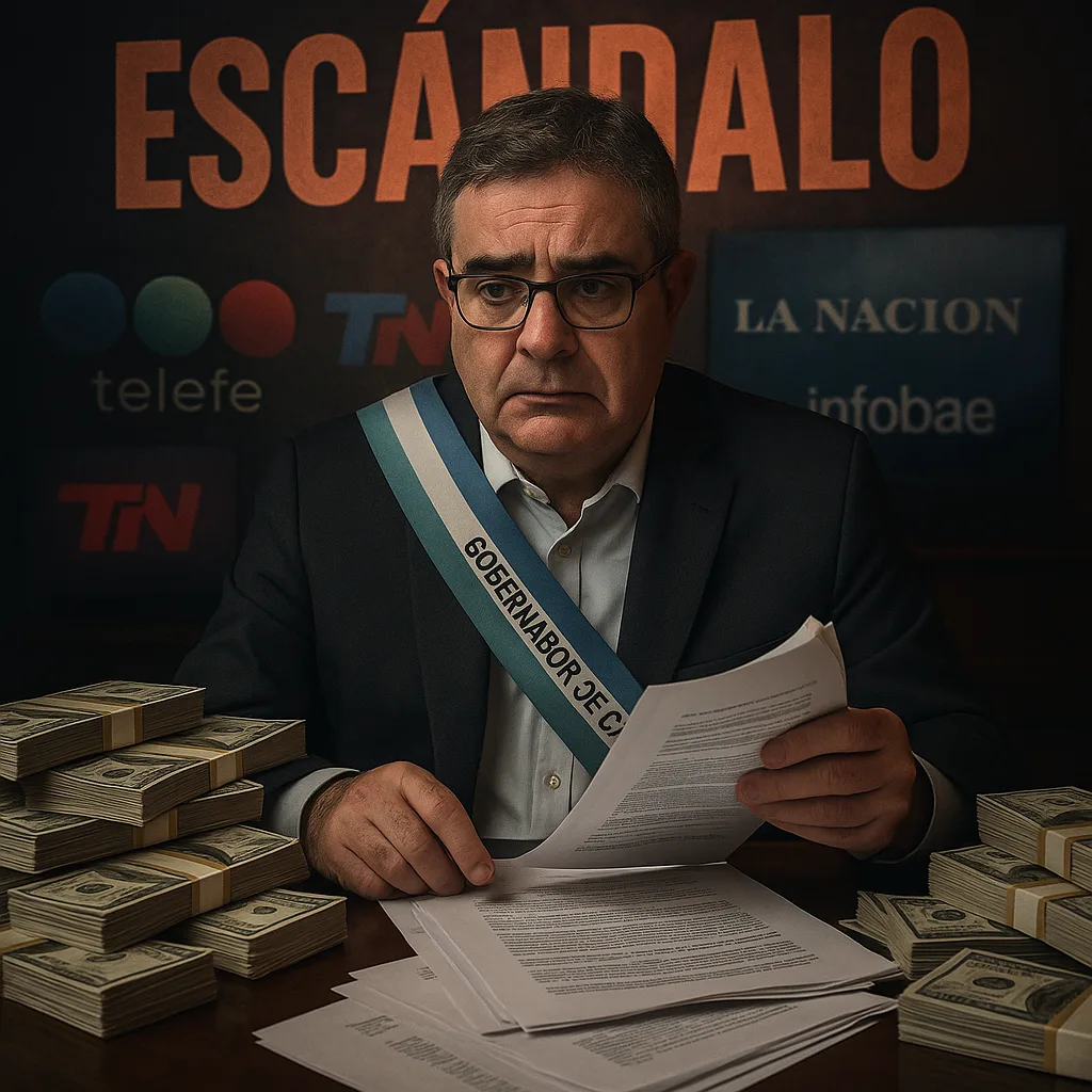 Explotó la interna: Aire Visión filtró las cifras secretas de la pauta millonaria de Jalil