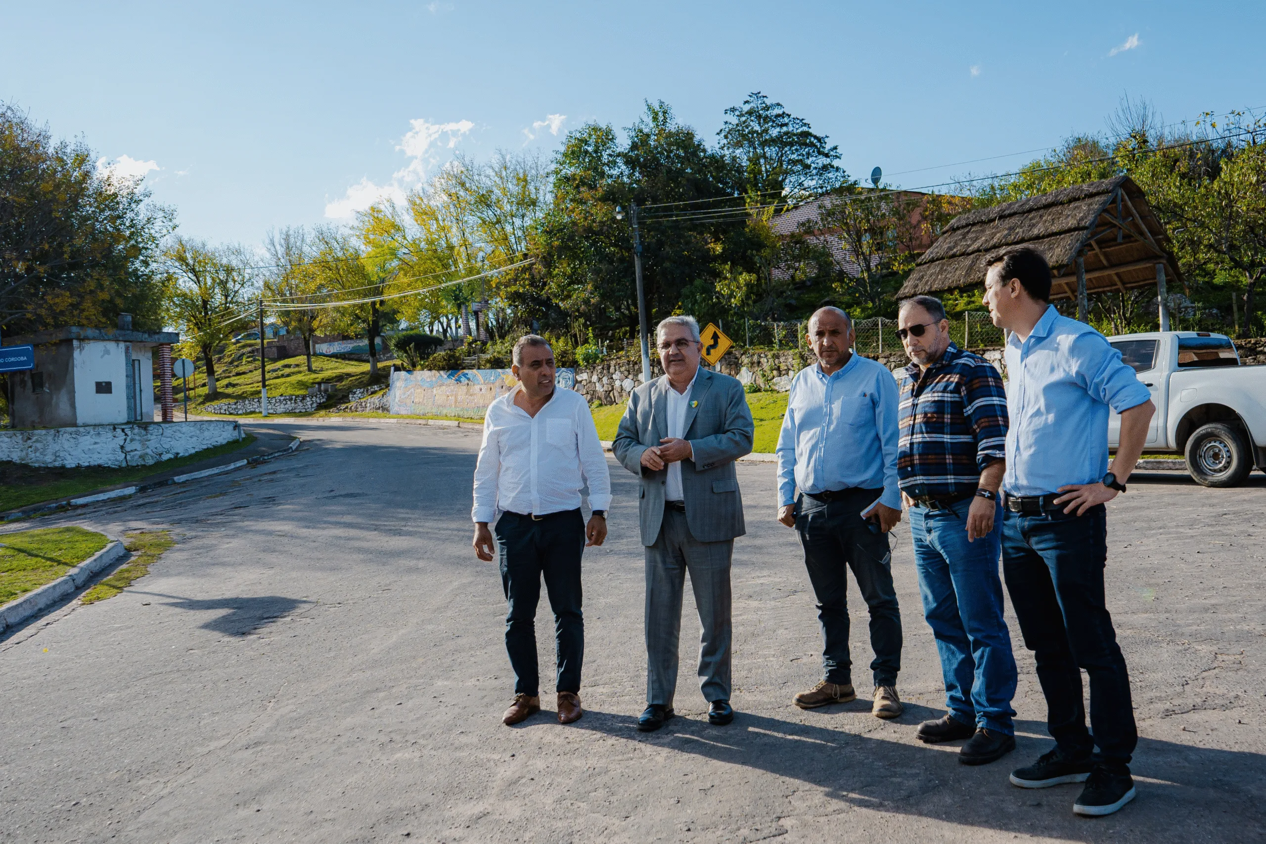 Jalil anunció la repavimentación del tramo Anquincila-El Portezuelo: “Potenciará el turismo y la producción”