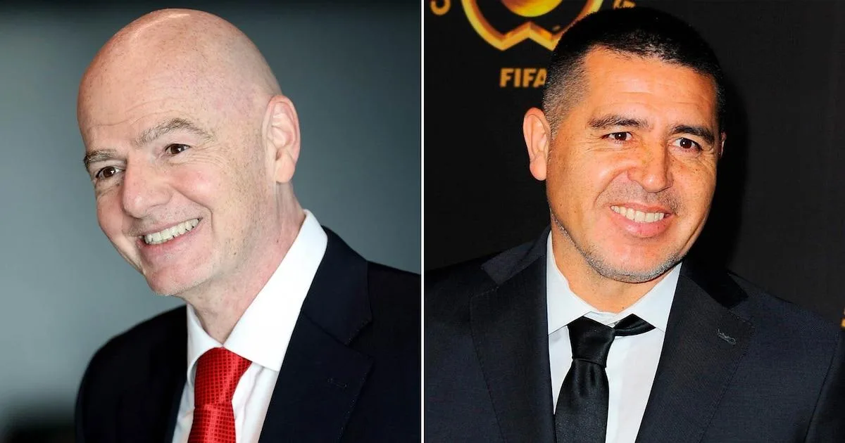 Gianni Infantino bromea con ser DT de Boca Juniors para el Mundial de Clubes