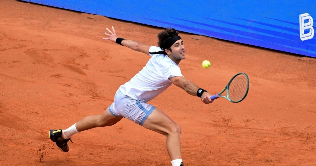 Tomás Etcheverry brilla en la previa a Roland Garros con destacada actuación en Hamburgo