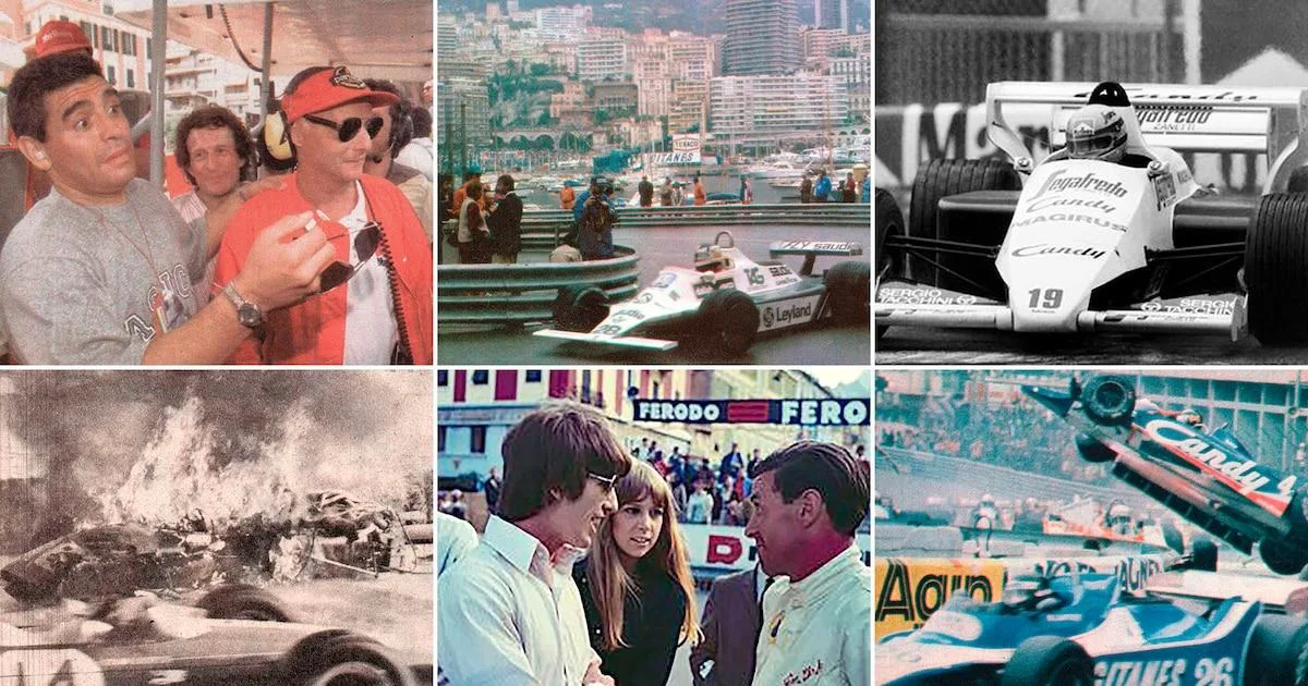 12 historias impactantes de la F1 en Mónaco: visitas ilustres y emocionantes hazañas en el Principado