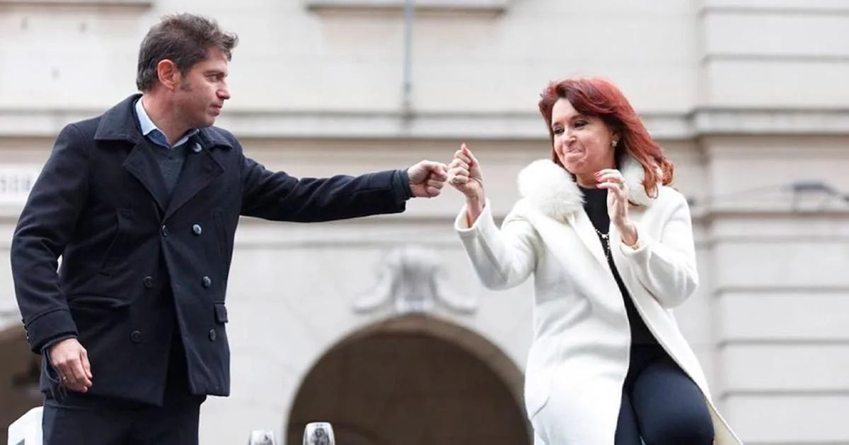 Crisis en el peronismo: distanciamiento entre Cristina Kirchner y Axel Kicillof
