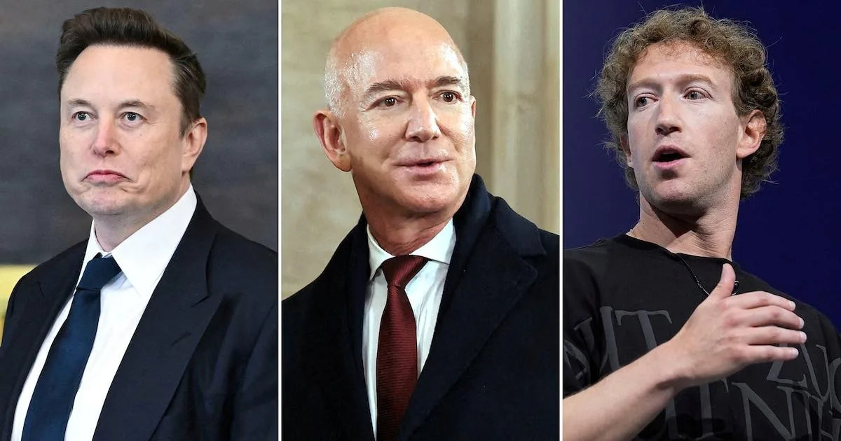 Las 10 personas más ricas del mundo en junio de 2025, según Forbes