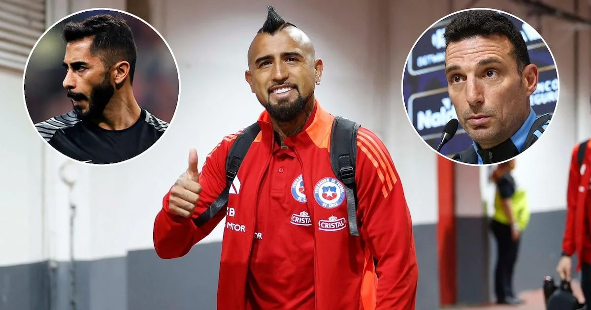 Arturo Vidal desata polémica previa al enfrentamiento entre Chile y Argentina