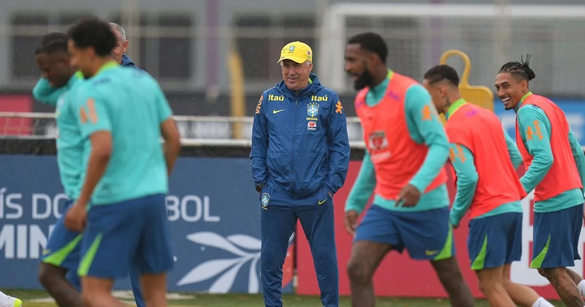 Debut de Ancelotti como DT de Brasil en las Eliminatorias: equipo y consejo de Marquinhos