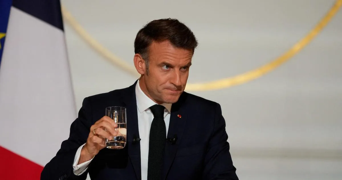Emmanuel Macron advierte contra el uso de fuerza militar para cambiar el régimen en Irán