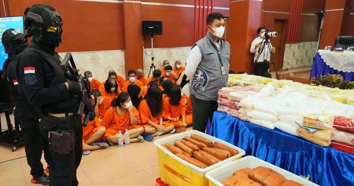 Caso de tráfico de drogas en Indonesia: 285 personas detenidas, incluida una argentina