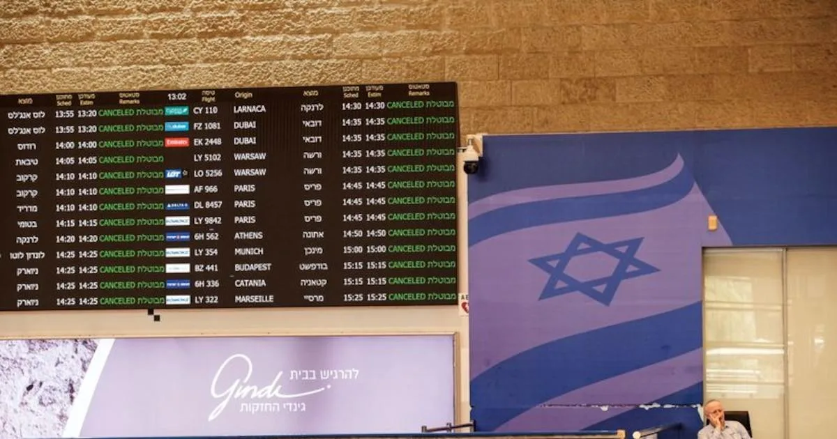 Funcionarios latinoamericanos varados en Tel Aviv tras ofensiva aérea de Israel