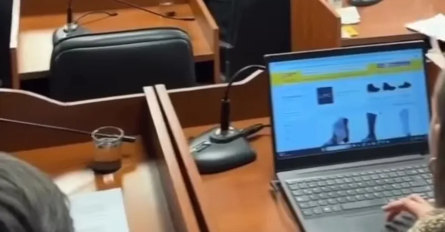 📢 Natalia Saseta: de compras en Mercado Libre en plena sesión legislativa