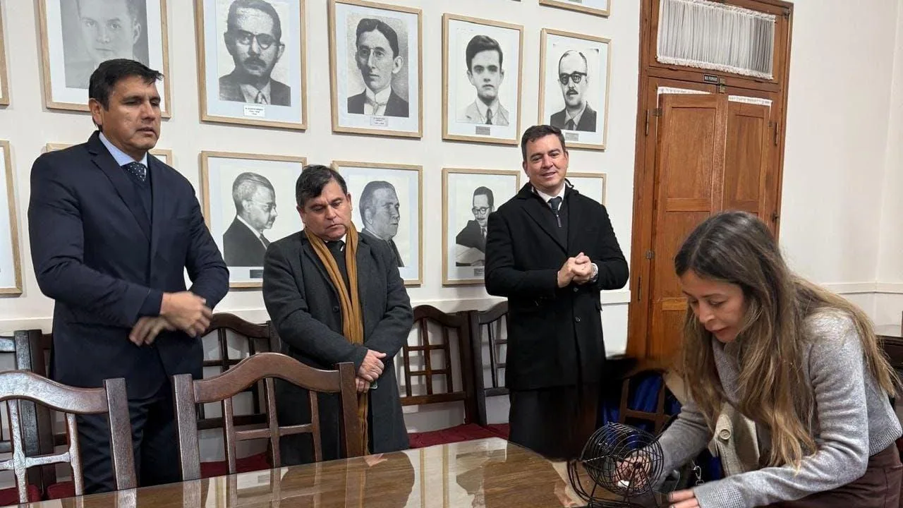 Sorteo del Tribunal Electoral para Elecciones Generales en Catamarca